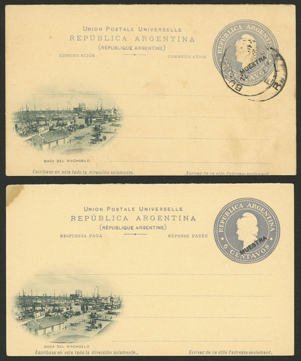 Lot 1033 - Argentina postal stationeries - Guillermo Jalil - Philatino Auction # 2632 ARGENTINA: Great general auction with very low starts! Lot 1033 - Argentina postal stationeries - Guillermo Jalil - Philatino Auction # 2632 ARGENTINA: Great general auction with very low starts!
