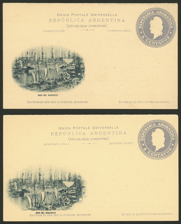 Lot 1034 - Argentina postal stationeries - Guillermo Jalil - Philatino Auction # 2632 ARGENTINA: Great general auction with very low starts! Lot 1034 - Argentina postal stationeries - Guillermo Jalil - Philatino Auction # 2632 ARGENTINA: Great general auction with very low starts!