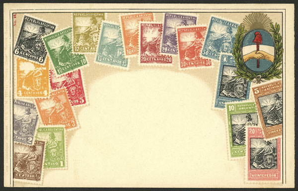Lot 1197 - Argentina postcards -  Guillermo Jalil - Philatino Auction # 2632 ARGENTINA: Great general auction with very low starts!