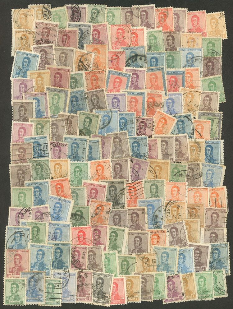 Lot 1182 - Argentina Lots and Collections -  Guillermo Jalil - Philatino Auction # 2632 ARGENTINA: Great general auction with very low starts!