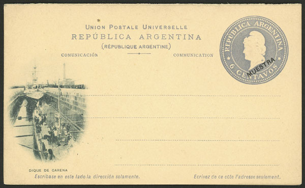 Lot 1037 - Argentina postal stationeries - Guillermo Jalil - Philatino Auction # 2632 ARGENTINA: Great general auction with very low starts! Lot 1037 - Argentina postal stationeries - Guillermo Jalil - Philatino Auction # 2632 ARGENTINA: Great general auction with very low starts!