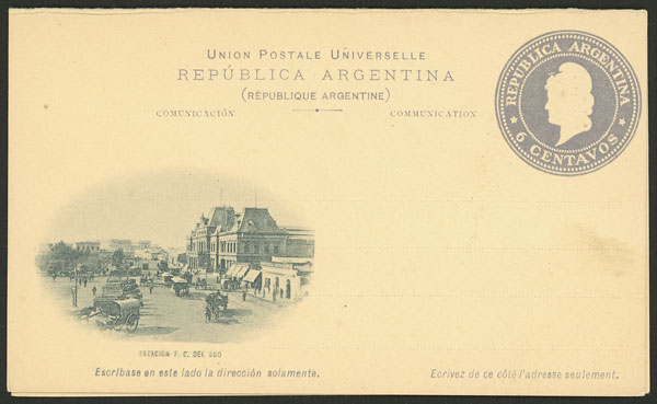 Lot 1038 - Argentina postal stationeries - Guillermo Jalil - Philatino Auction # 2632 ARGENTINA: Great general auction with very low starts! Lot 1038 - Argentina postal stationeries - Guillermo Jalil - Philatino Auction # 2632 ARGENTINA: Great general auction with very low starts!