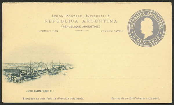 Lot 1039 - Argentina postal stationeries - Guillermo Jalil - Philatino Auction # 2632 ARGENTINA: Great general auction with very low starts! Lot 1039 - Argentina postal stationeries - Guillermo Jalil - Philatino Auction # 2632 ARGENTINA: Great general auction with very low starts!