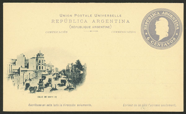 Lot 1035 - Argentina postal stationeries - Guillermo Jalil - Philatino Auction # 2632 ARGENTINA: Great general auction with very low starts! Lot 1035 - Argentina postal stationeries - Guillermo Jalil - Philatino Auction # 2632 ARGENTINA: Great general auction with very low starts!