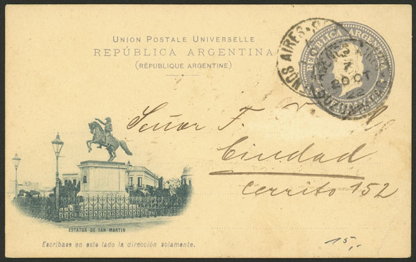 Lot 1030 - Argentina postal stationeries - Guillermo Jalil - Philatino Auction # 2632 ARGENTINA: Great general auction with very low starts! Lot 1030 - Argentina postal stationeries - Guillermo Jalil - Philatino Auction # 2632 ARGENTINA: Great general auction with very low starts!