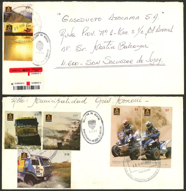 Lot 1158 - Argentina postal history - Guillermo Jalil - Philatino Auction # 2632 ARGENTINA: Great general auction with very low starts! Lot 1158 - Argentina postal history - Guillermo Jalil - Philatino Auction # 2632 ARGENTINA: Great general auction with very low starts!