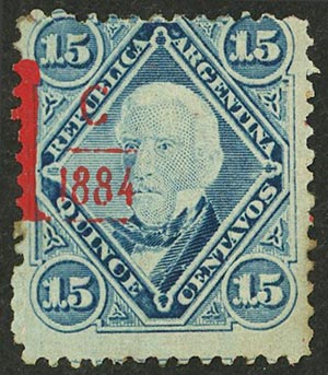 Lot 134 - Argentina general issues -  Guillermo Jalil - Philatino Auction # 2632 ARGENTINA: Great general auction with very low starts!