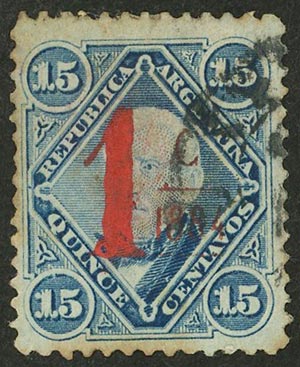 Lot 135 - Argentina general issues -  Guillermo Jalil - Philatino Auction # 2632 ARGENTINA: Great general auction with very low starts!