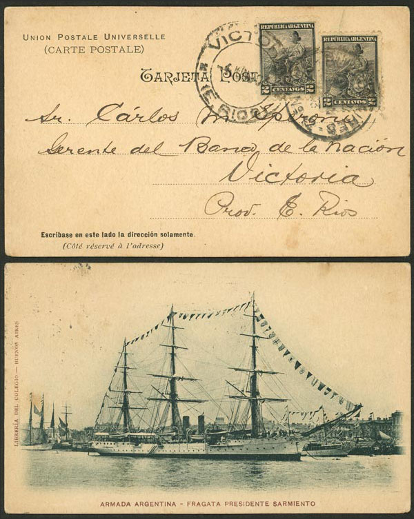 Lot 1198 - Argentina postcards -  Guillermo Jalil - Philatino Auction # 2632 ARGENTINA: Great general auction with very low starts!