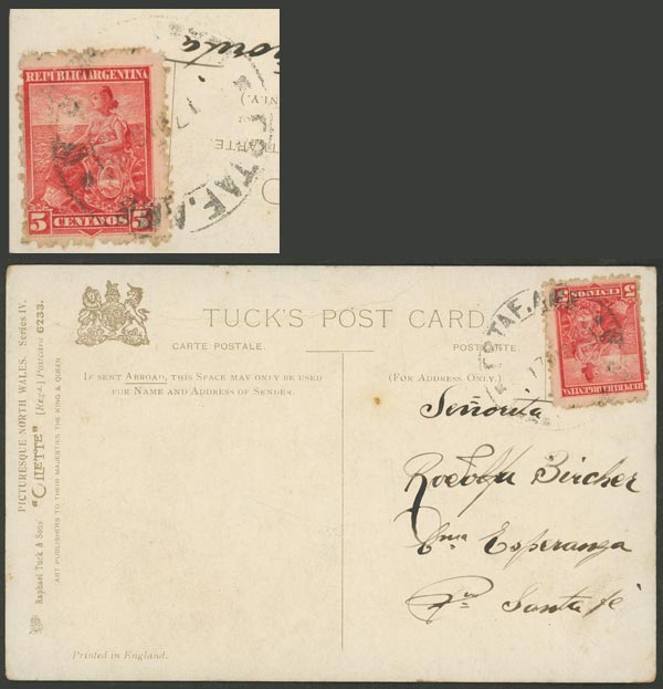 Lot 1082 - Argentina postal history -  Guillermo Jalil - Philatino Auction # 2632 ARGENTINA: Great general auction with very low starts!