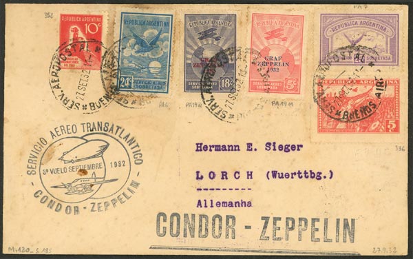 Lot 1104 - Argentina postal history - Guillermo Jalil - Philatino Auction # 2632 ARGENTINA: Great general auction with very low starts! Lot 1104 - Argentina postal history - Guillermo Jalil - Philatino Auction # 2632 ARGENTINA: Great general auction with very low starts!