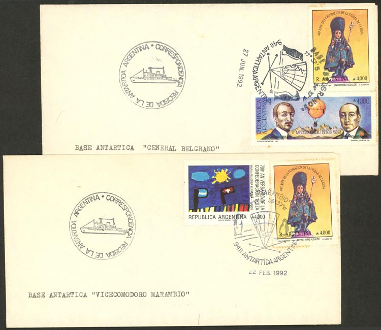 Lot 9 - argentine antarctica postal history - Guillermo Jalil - Philatino Auction # 2632 ARGENTINA: Great general auction with very low starts! Lot 9 - argentine antarctica postal history - Guillermo Jalil - Philatino Auction # 2632 ARGENTINA: Great general auction with very low starts!