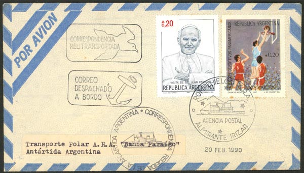 Lot 8 - argentine antarctica postal history - Guillermo Jalil - Philatino Auction # 2632 ARGENTINA: Great general auction with very low starts! Lot 8 - argentine antarctica postal history - Guillermo Jalil - Philatino Auction # 2632 ARGENTINA: Great general auction with very low starts!