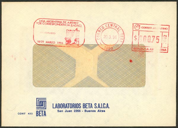 Lot 1153 - Argentina postal history - Guillermo Jalil - Philatino Auction # 2632 ARGENTINA: Great general auction with very low starts! Lot 1153 - Argentina postal history - Guillermo Jalil - Philatino Auction # 2632 ARGENTINA: Great general auction with very low starts!