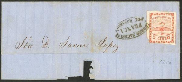 Lot 35 - Argentina confederation - Guillermo Jalil - Philatino Auction # 2632 ARGENTINA: Great general auction with very low starts! Lot 35 - Argentina confederation - Guillermo Jalil - Philatino Auction # 2632 ARGENTINA: Great general auction with very low starts!