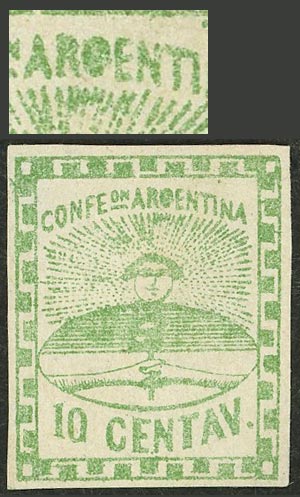 Lot 38 - Argentina confederation - Guillermo Jalil - Philatino Auction # 2632 ARGENTINA: Great general auction with very low starts! Lot 38 - Argentina confederation - Guillermo Jalil - Philatino Auction # 2632 ARGENTINA: Great general auction with very low starts!