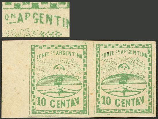 Lot 46 - Argentina confederation - Guillermo Jalil - Philatino Auction # 2632 ARGENTINA: Great general auction with very low starts! Lot 46 - Argentina confederation - Guillermo Jalil - Philatino Auction # 2632 ARGENTINA: Great general auction with very low starts!