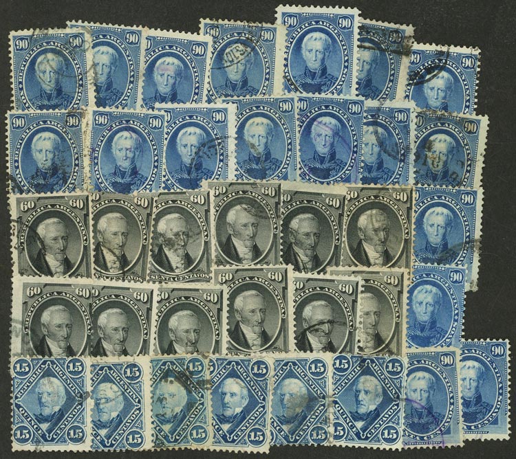 Lot 112 - Argentina general issues - Guillermo Jalil - Philatino Auction # 2632 ARGENTINA: Great general auction with very low starts! Lot 112 - Argentina general issues - Guillermo Jalil - Philatino Auction # 2632 ARGENTINA: Great general auction with very low starts!