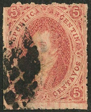 Lot 96 - Argentina rivadavias -  Guillermo Jalil - Philatino Auction # 2632 ARGENTINA: Great general auction with very low starts!