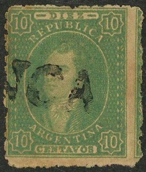 Lot 84 - Argentina rivadavias -  Guillermo Jalil - Philatino Auction # 2632 ARGENTINA: Great general auction with very low starts!