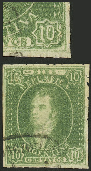 Lot 85 - Argentina rivadavias -  Guillermo Jalil - Philatino Auction # 2632 ARGENTINA: Great general auction with very low starts!