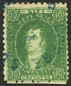 Lot 83 - Argentina rivadavias -  Guillermo Jalil - Philatino Auction # 2632 ARGENTINA: Great general auction with very low starts!