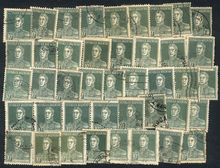Lot 1184 - Argentina Lots and Collections -  Guillermo Jalil - Philatino Auction # 2632 ARGENTINA: Great general auction with very low starts!