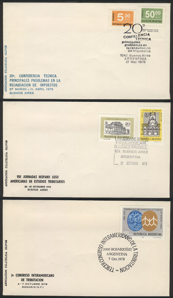 Lot 1146 - Argentina postal history -  Guillermo Jalil - Philatino Auction # 2632 ARGENTINA: Great general auction with very low starts!