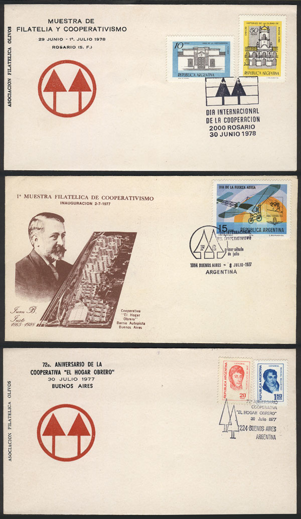 Lot 1147 - Argentina postal history -  Guillermo Jalil - Philatino Auction # 2632 ARGENTINA: Great general auction with very low starts!