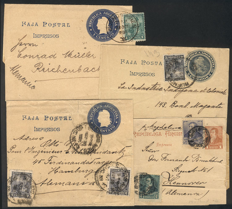 Lot 1165 - Argentina postal history - Guillermo Jalil - Philatino Auction # 2632 ARGENTINA: Great general auction with very low starts! Lot 1165 - Argentina postal history - Guillermo Jalil - Philatino Auction # 2632 ARGENTINA: Great general auction with very low starts!