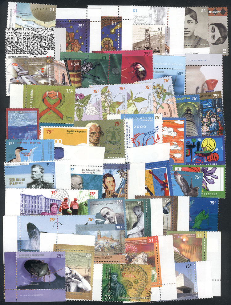 Lot 1196 - Argentina Lots and Collections -  Guillermo Jalil - Philatino Auction # 2632 ARGENTINA: Great general auction with very low starts!