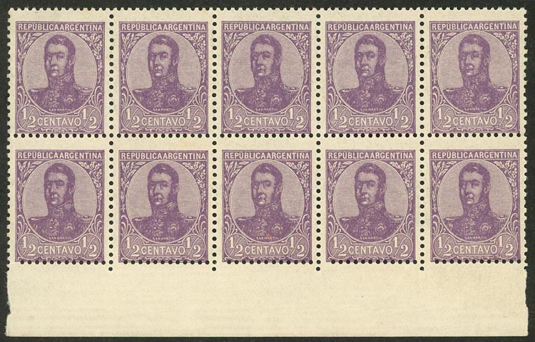 Lot 204 - Argentina general issues - Guillermo Jalil - Philatino Auction # 2635 ARGENTINA: Lot 204 - Argentina general issues - Guillermo Jalil - Philatino Auction # 2635 ARGENTINA: