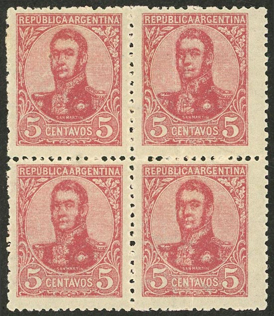 Lot 205 - Argentina general issues - Guillermo Jalil - Philatino Auction # 2635 ARGENTINA: Lot 205 - Argentina general issues - Guillermo Jalil - Philatino Auction # 2635 ARGENTINA: