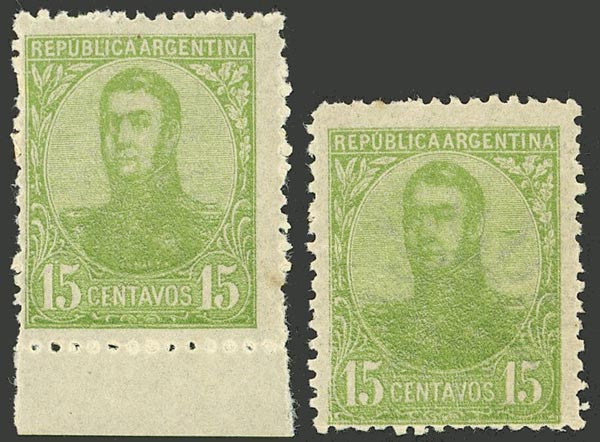 Lot 209 - Argentina general issues - Guillermo Jalil - Philatino Auction # 2635 ARGENTINA: Lot 209 - Argentina general issues - Guillermo Jalil - Philatino Auction # 2635 ARGENTINA: