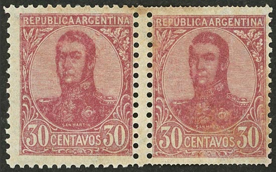 Lot 207 - Argentina general issues - Guillermo Jalil - Philatino Auction # 2635 ARGENTINA: Lot 207 - Argentina general issues - Guillermo Jalil - Philatino Auction # 2635 ARGENTINA: