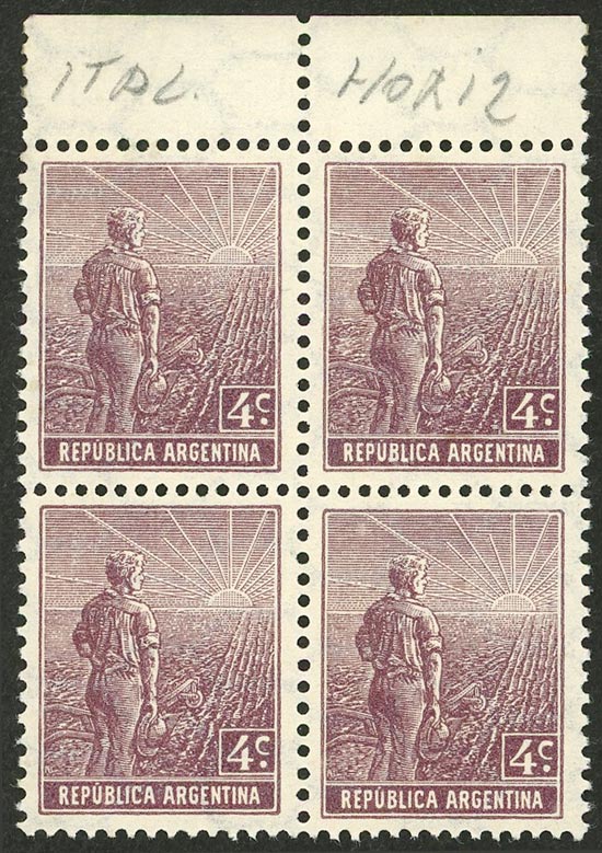 Lot 223 - Argentina general issues - Guillermo Jalil - Philatino Auction # 2635 ARGENTINA: Lot 223 - Argentina general issues - Guillermo Jalil - Philatino Auction # 2635 ARGENTINA: