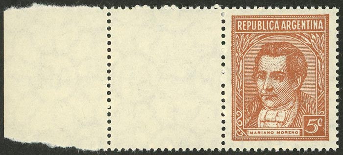 Lot 308 - Argentina general issues -  Guillermo Jalil - Philatino Auction # 2635 ARGENTINA: 