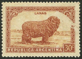 Lot 320 - Argentina general issues -  Guillermo Jalil - Philatino Auction # 2635 ARGENTINA: 