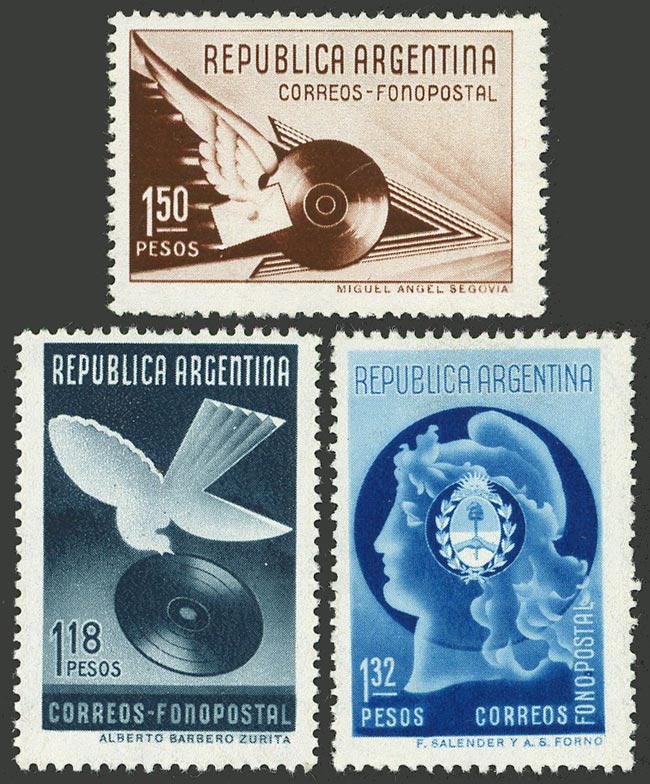 Lot 329 - Argentina general issues -  Guillermo Jalil - Philatino Auction # 2635 ARGENTINA: 