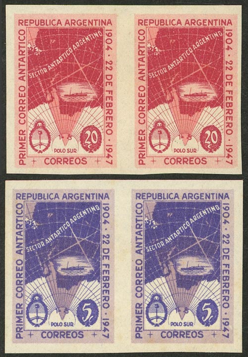 Lot 443 - Argentina general issues - Guillermo Jalil - Philatino Auction # 2635 ARGENTINA: Lot 443 - Argentina general issues - Guillermo Jalil - Philatino Auction # 2635 ARGENTINA:
