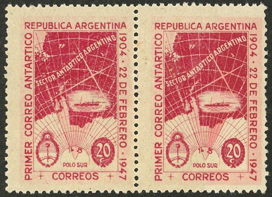 Lot 444 - Argentina general issues - Guillermo Jalil - Philatino Auction # 2635 ARGENTINA: Lot 444 - Argentina general issues - Guillermo Jalil - Philatino Auction # 2635 ARGENTINA: