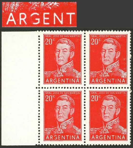 Lot 505 - Argentina general issues - Guillermo Jalil - Philatino Auction # 2635 ARGENTINA: Lot 505 - Argentina general issues - Guillermo Jalil - Philatino Auction # 2635 ARGENTINA: