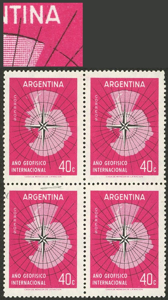 Lot 542 - Argentina general issues -  Guillermo Jalil - Philatino Auction # 2635 ARGENTINA: 