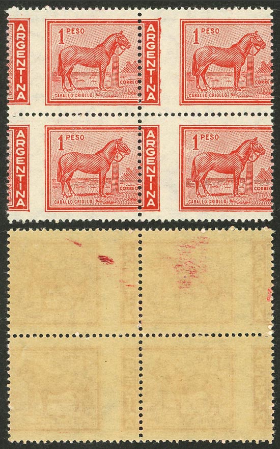 Lot 554 - Argentina general issues - Guillermo Jalil - Philatino Auction # 2635 ARGENTINA: Lot 554 - Argentina general issues - Guillermo Jalil - Philatino Auction # 2635 ARGENTINA: