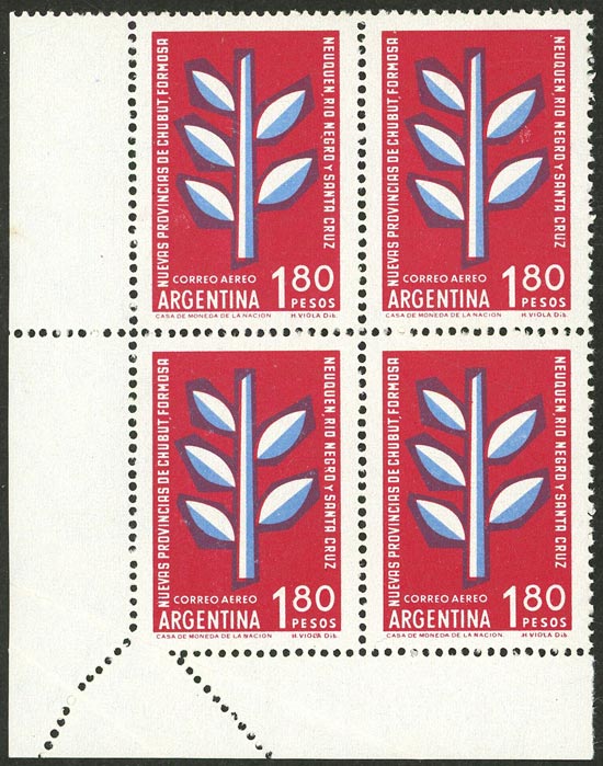 Lot 588 - Argentina general issues - Guillermo Jalil - Philatino Auction # 2635 ARGENTINA: Lot 588 - Argentina general issues - Guillermo Jalil - Philatino Auction # 2635 ARGENTINA: