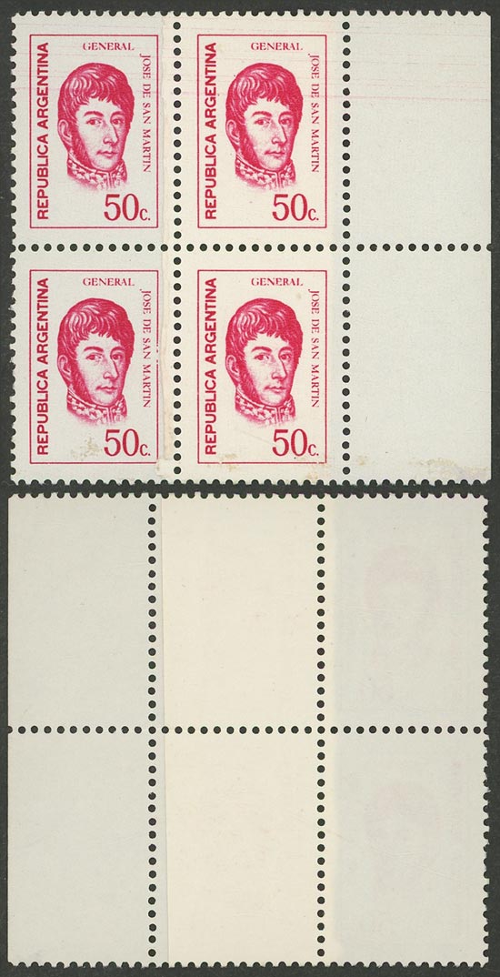 Lot 655 - Argentina general issues - Guillermo Jalil - Philatino Auction # 2635 ARGENTINA: Lot 655 - Argentina general issues - Guillermo Jalil - Philatino Auction # 2635 ARGENTINA: