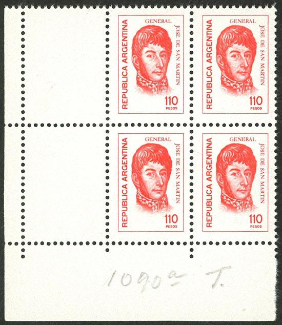 Lot 686 - Argentina general issues - Guillermo Jalil - Philatino Auction # 2635 ARGENTINA: Lot 686 - Argentina general issues - Guillermo Jalil - Philatino Auction # 2635 ARGENTINA: