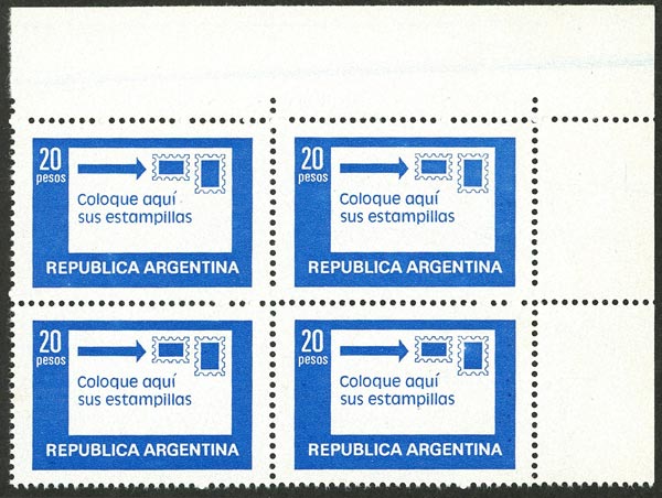 Lot 697 - Argentina general issues - Guillermo Jalil - Philatino Auction # 2635 ARGENTINA: Lot 697 - Argentina general issues - Guillermo Jalil - Philatino Auction # 2635 ARGENTINA: