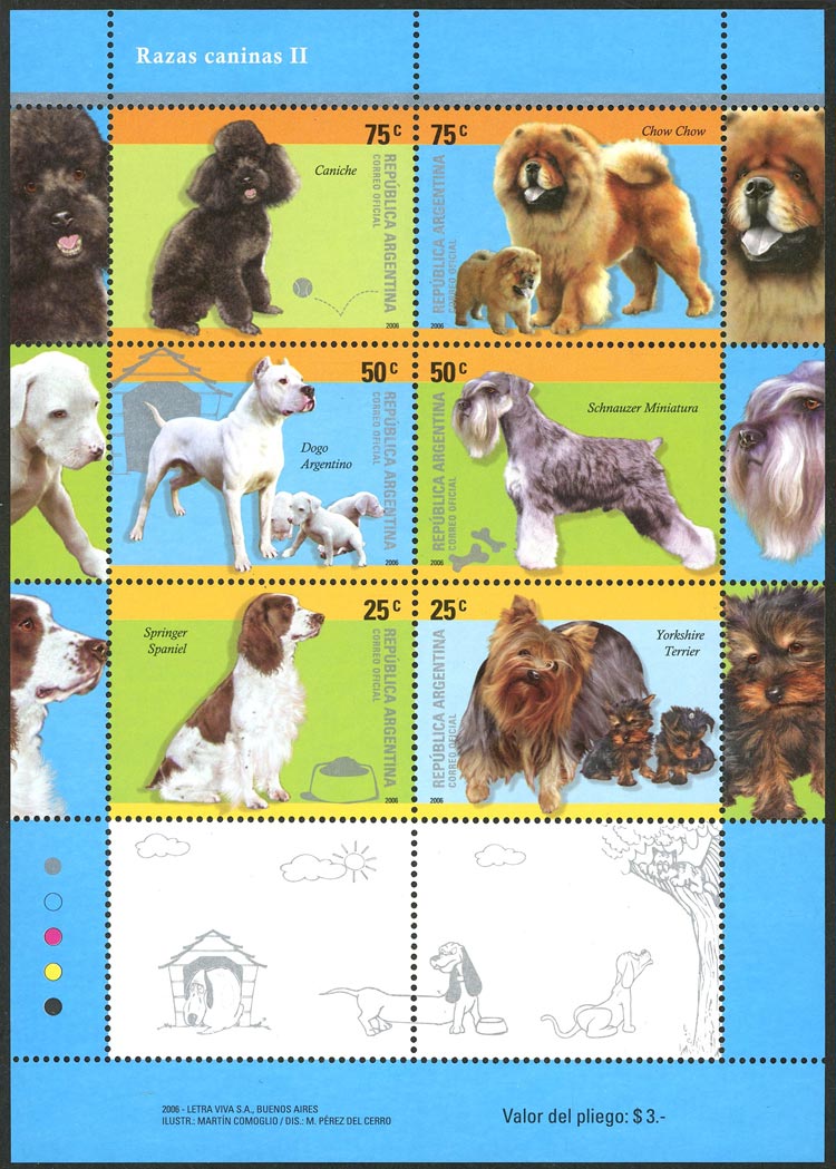 Lot 883 - Argentina souvenir sheets -  Guillermo Jalil - Philatino Auction # 2635 ARGENTINA: 