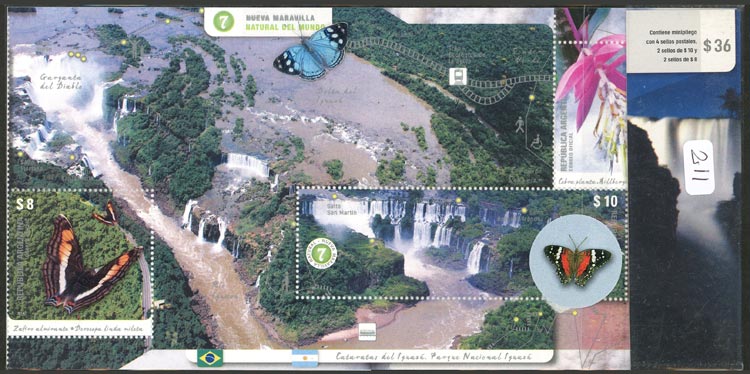 Lot 891 - Argentina souvenir sheets -  Guillermo Jalil - Philatino Auction # 2635 ARGENTINA: 